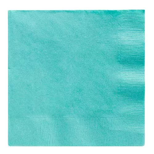Салфетки бирюзовые (16 шт.)