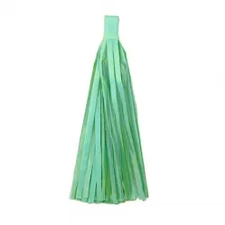 Гирлянда Тассел мятная