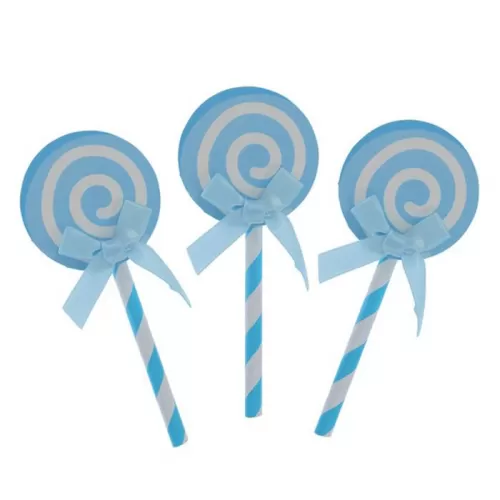 Пики «Карамелька» голубые (6 шт.) Пики «Карамелька» голубые (6 шт.)
