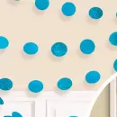 Гирлянда «Круги» голубая Гирлянда «Круги» голубая