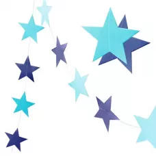 Гирлянда Звезды голубая Гирлянда Звезды голубая