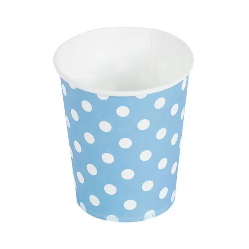 Стаканы голубые Горошек (6 шт.) Стаканы голубые Горошек (6 шт.)