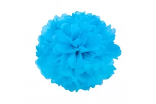 Помпон голубой (20 см) Помпон голубой (20 см)