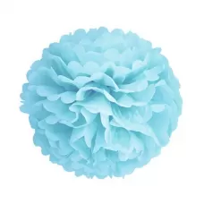 Помпон голубой (40 см) Помпон голубой (40 см)