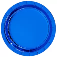 Тарелки синие фольгированные (6 шт.) Тарелки синие фольгированные (6 шт.)