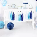 Гирлянда Тассел кголубая ассорти, 12 кисточек Гирлянда Тассел кголубая ассорти, 12 кисточек