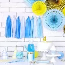 Гирлянда Тассел кголубая ассорти, 12 кисточек Гирлянда Тассел кголубая ассорти, 12 кисточек