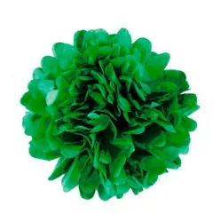 Помпон зеленый (30 см)