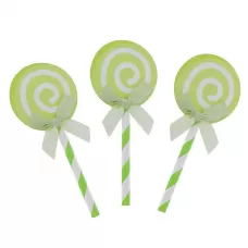 Топперы «Карамелька» зеленые Топперы «Карамелька» зеленые