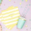 Стаканы мятные с золотой каймой (6 шт.) Стаканы мятные с золотой каймой (6 шт.)