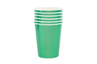 Стаканы зеленые фольгированные (6 шт.) Стаканы зеленые фольгированные (6 шт.)