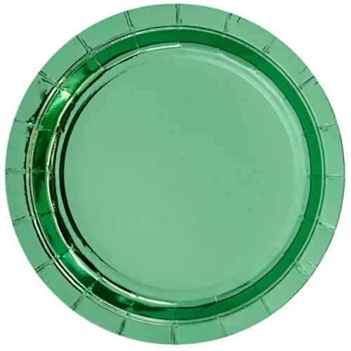 Тарелки зеленые одноразовые фольгированные  (6 шт.) Тарелки зеленые одноразовые фольгированные  (6 шт.)