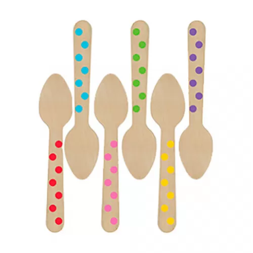 Ложки деревянные мини (12 шт.)