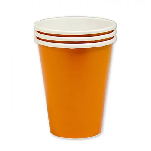 Стаканы бумажные оранжевые (8 шт.) Стаканы бумажные оранжевые (8 шт.)