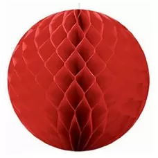 Шар бумажный красный (30 см) Шар бумажный красный (30 см)