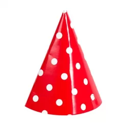 Колпачок красный Горошек (6 шт.) Колпачок красный Горошек (6 шт.)