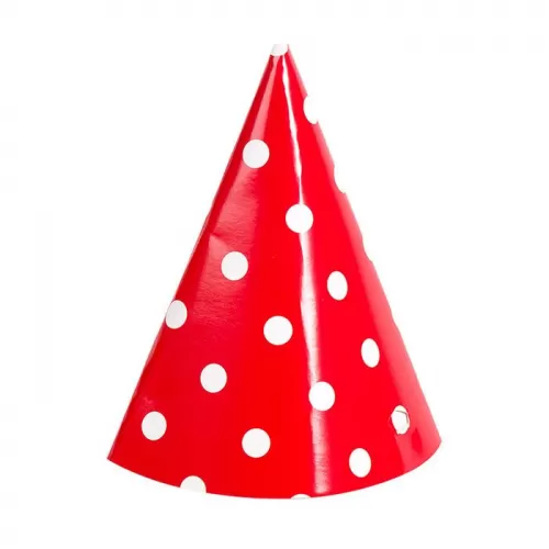 Колпачок красный Горошек (6 шт.) Колпачок красный Горошек (6 шт.)