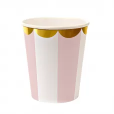 Стаканы розовые Полоска (6 шт.) Стаканы розовые Полоска (6 шт.)