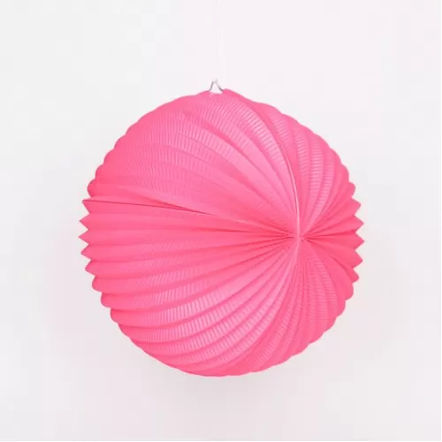 Шар-аккордеон ярко-розовый (22 см)