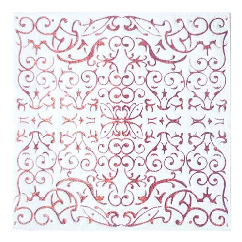 Салфетки розовые голография (6 шт.) Салфетки розовые голография (6 шт.)