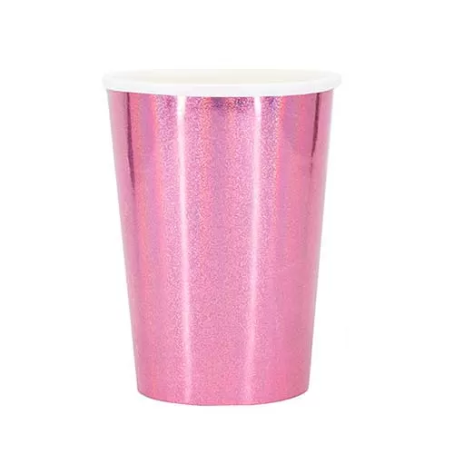 Стаканы розовые голография (6 шт.) Стаканы розовые голография (6 шт.)
