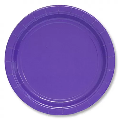 Тарелки фиолетовые одноразовые (8 шт.) Тарелки фиолетовые одноразовые (8 шт.)