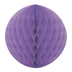 Шар бумажный сиреневый (20 см)
