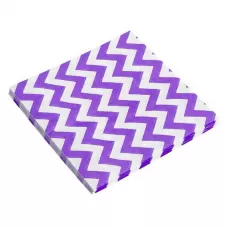Салфетки сиреневые Шеврон (20 шт.) Салфетки сиреневые Шеврон (20 шт.)