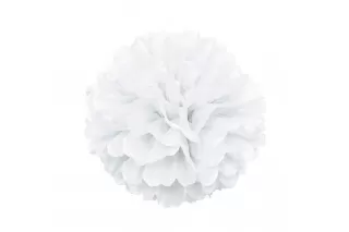 Помпон белый (20 см) Помпон белый (20 см)