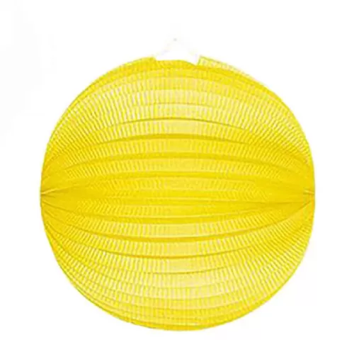 Шар-аккордеон желтый (25 см)