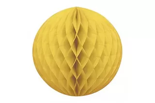 Шар бумажный желтый (20 см) Шар бумажный желтый (20 см)