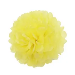 Помпон желтый (20 см)