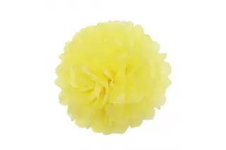 Помпон желтый (20 см) Помпон желтый (20 см)