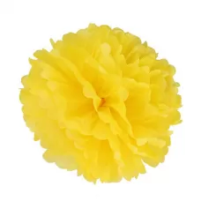 Помпон ярко-желтый (30 см) Помпон ярко-желтый (30 см)
