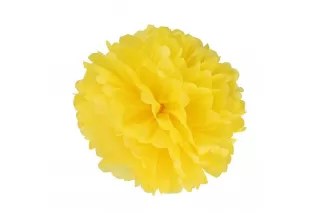 Помпон ярко-желтый (30 см) Помпон ярко-желтый (30 см)