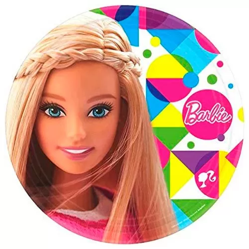 Тарелки одноразовые Барби (10 шт.)