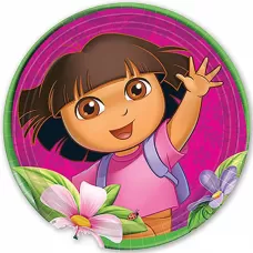 Тарелки Даша-путешественница 23 см (8 шт.) Тарелки Даша-путешественница 23 см (8 шт.)