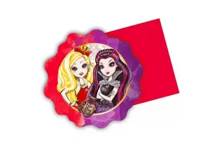 Приглашение Ever After High (6 шт.) Приглашение Ever After High (6 шт.)