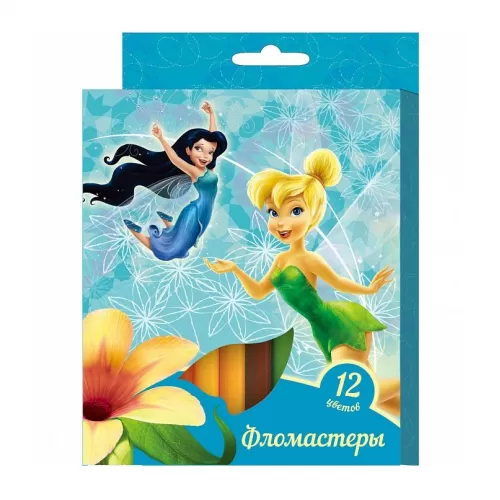 Фломастеры «Феи Disney» (12 цветов) Фломастеры «Феи Disney» (12 цветов)