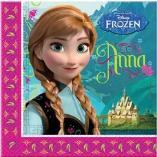 Салфетки Анна и Эльза Холодное сердце (20 шт.) Салфетки Анна и Эльза Холодное сердце (20 шт.)