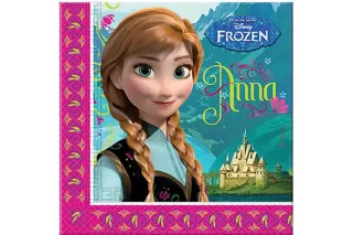 Салфетки Анна и Эльза Холодное сердце (20 шт.) Салфетки Анна и Эльза Холодное сердце (20 шт.)