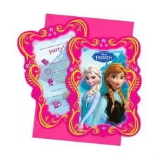 Приглашения Холодное сердце Альпы (6 шт.) Приглашения Холодное сердце Альпы (6 шт.)