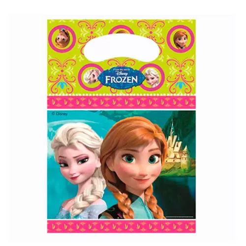 Пакеты подарочные Холодное сердце (6 шт.) Пакеты подарочные Холодное сердце (6 шт.)