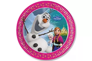 Тарелки Холодное сердце Олаф (8 шт.) Тарелки Холодное сердце Олаф (8 шт.)