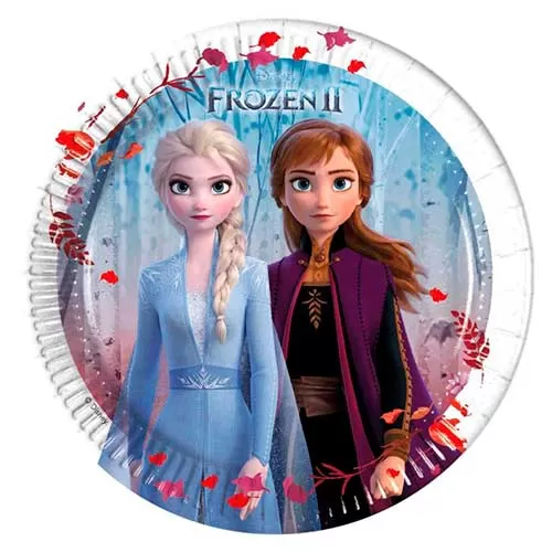 Тарелки одноразовые Холодное сердце 2 (8 шт.) Тарелки одноразовые Холодное сердце 2 (8 шт.)