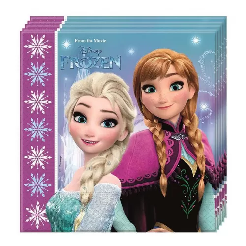 Салфетки «Холодное сердце Северное сияние» (20 шт.) Салфетки «Холодное сердце Северное сияние» (20 шт.)