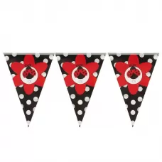 Гирлянда-флажки «Божья коровка»  Гирлянда-флажки «Божья коровка»
