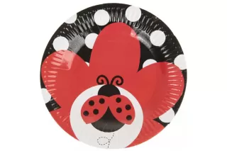 Тарелки Божья коровка (6 шт.) Тарелки Божья коровка (6 шт.)