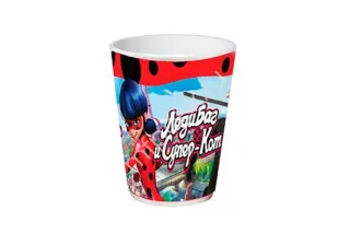 Стаканы бумажные ЛедиБаг (6 шт.) Стаканы бумажные ЛедиБаг (6 шт.)