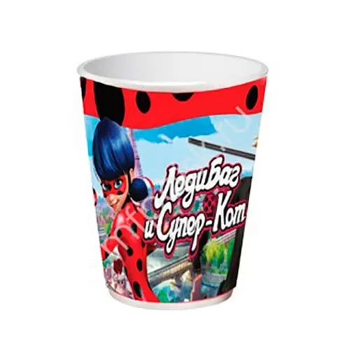 Стаканы ЛедиБаг (6 шт.) Стаканы ЛедиБаг (6 шт.)